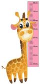 Régua do crescimento girafa