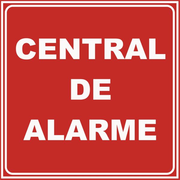 Placa central de alarme