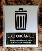 Placa Lixo Orgânico
